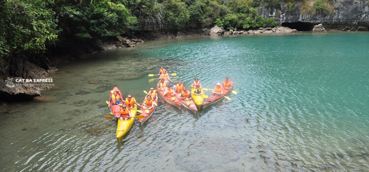 kayaking lan ha bay