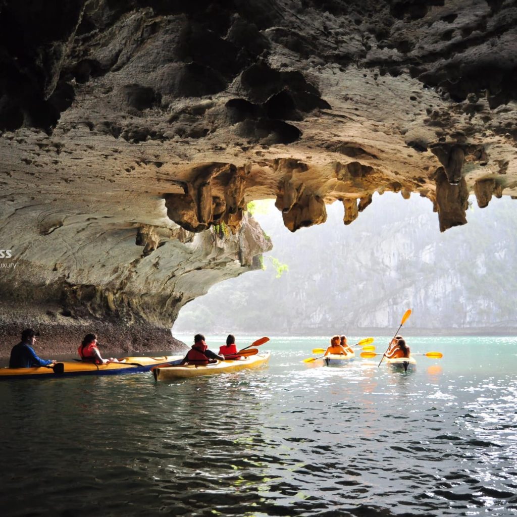Dark and Bright Cave