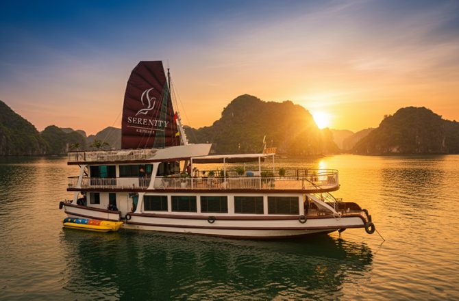 Sunset tour Lan Ha Bay - tour Hoàng Hôn - Serenity Premium Cruises